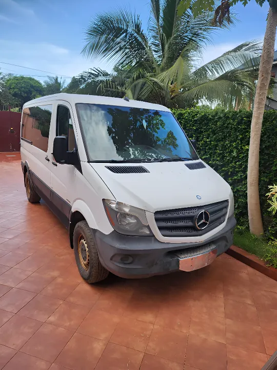 White 2014 Mercedes-Benz Sprinter recreational van