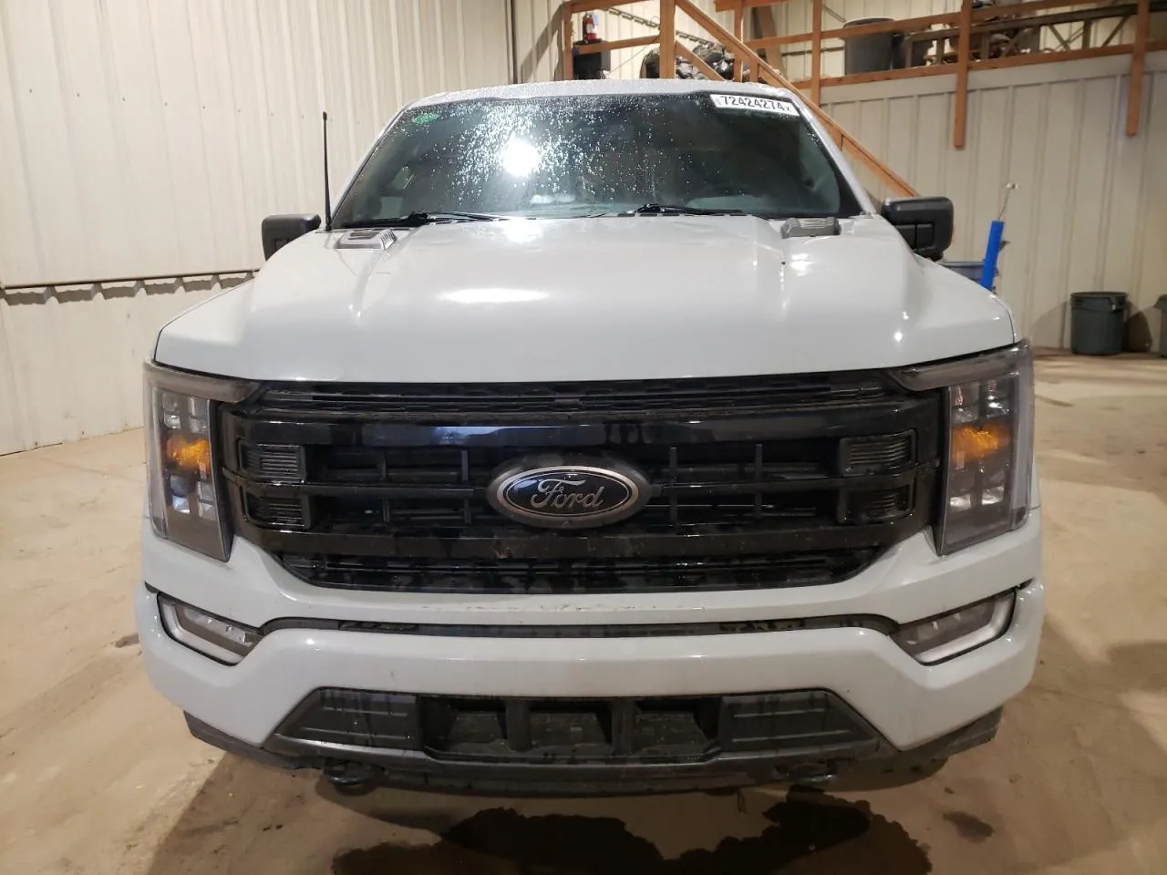 Light grey Ford F-150 imported to Ghana