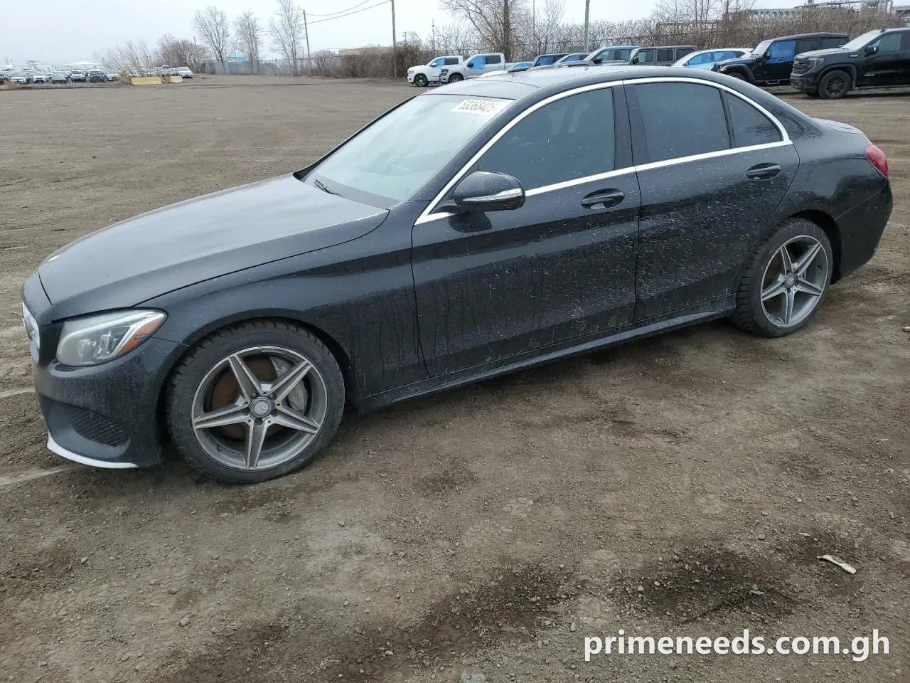 Black 2017 Mercedes-Benz C300 4MATIC