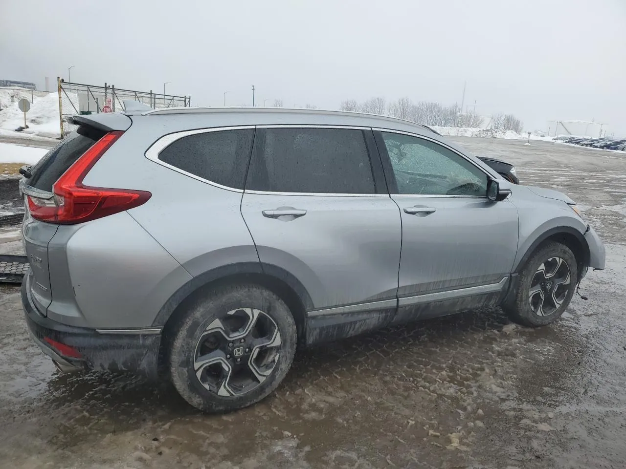 Silver 2019 Honda CR-V Touring